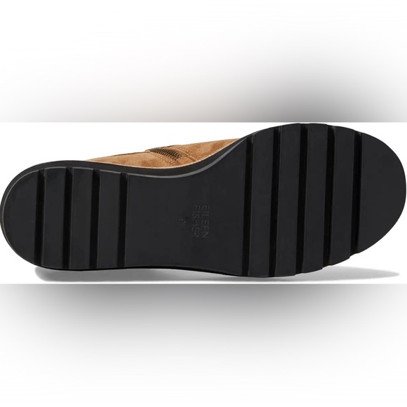 NWOT Eileen Fisher Cargo Platform Wedge Ankle Bootie. Color: Savana Size: 6.5 - Picture 4 of 15